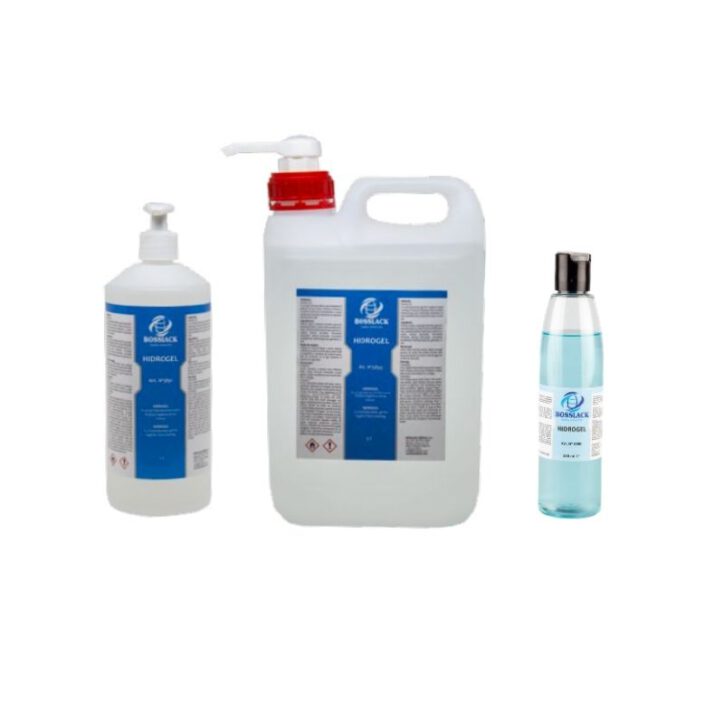 Gel de manos hidroalcohólico, antiséptico,